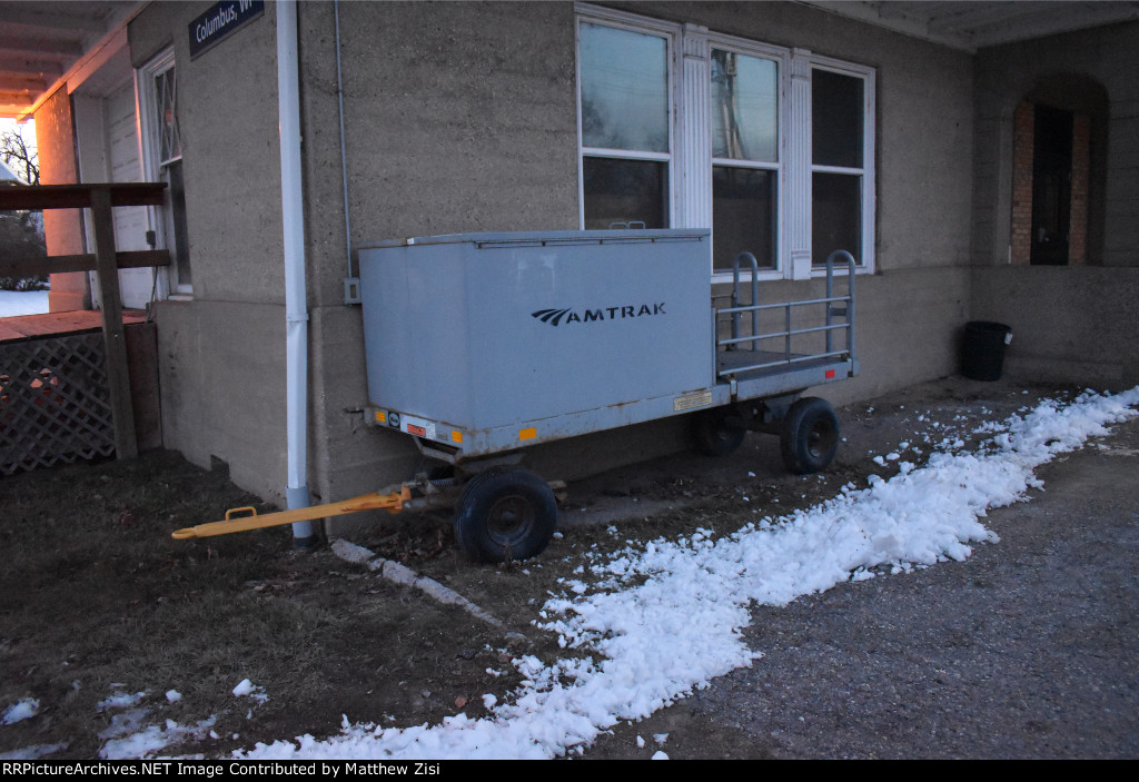 Amtrak Baggage Cart